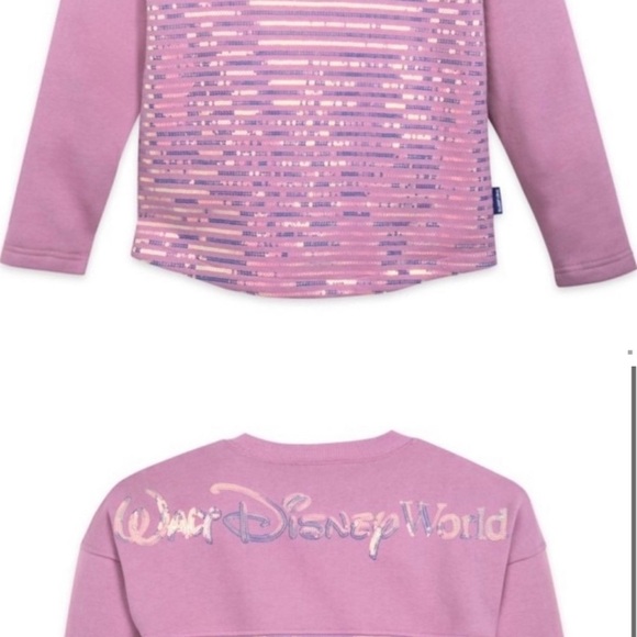 Disney sequin spirit jersey pink L - Picture 7 of 8
